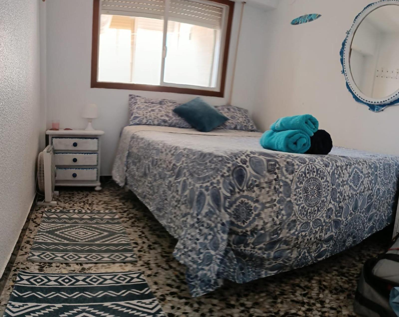 Homestay Blue Double Private At Front - En La Playa Piso Compartido *